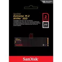 ราคา SanDisk Extreme NVMe SSD, 2TB,1TB (SDSSDX3N) ,PCIe Gen 4.0, M.2 2280-S3-M เอสเอสดี ประกัน 5ปี (1731327839840799574)