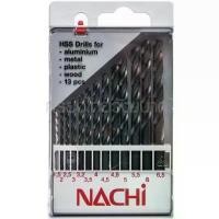 ราคา NACHI NA0520_M01 ชุดดอกสว่าน M-01(1.5-6.5MM 13ดอก/ชุด) ชุดดอกสว่านนาชิ หน่วยมิล (1731581163334436155)