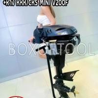 ราคา เครื่องยนต์เรือหางสั้น 6.5 แรงม้า 4 จังหวะ+หาง KKK / CKS MINI V200F ชุดหางเรือ หางเรือ หางเรือสั้น outboard 6.5 hp 4 strokes short tail boat engine (1732116008425786308)