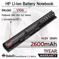 ราคา รับประกัน 1 ปี แบตเตอรี่ โน้ตบุ๊ค แล็ปท็อป HP V104 VI04 2600mAh Battery Probook 440 G2 450 G2 455, Pavilion 15 17 15-P สินค้าดี (1731732601349244839)