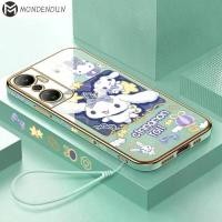 ราคา เคสโทรศัพท์ HP สำหรับ Infinix Smart 7 SMART7 INFINIX Hot 20 HOT 20 4G เคส X6515 X6826C เคสลายขอบสี่เหลี่ยมน่ารัก เคสโทรศัพท์ชุบหรูหรา เคสโทรศัพท์แบบนิ่ม (1729613226980510062)