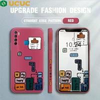 ราคา เคส Infinix Note 8/X692 Infinix S5 Lite/Infinix S5/X652 เคส hp Infinix note8 เกมสร้างสรรค์ พิมพ์ลายสี่เหลี่ยม ดีไซน์ด้านข้าง ขอบซิลิโคนเหลว ฝาครอบเต็ม เคสป้องกันกล้องกันกระแทก (1729618547057330542)