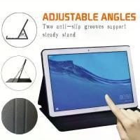 ราคา เคสแท็บเล็ต, ป้องกันการตก, หนังเทียม Pu, ขาตั้งแท็บเล็ต, ปกหนังสือเล่มเล็ก, สำหรับ Huawei MediaPad M5 10.8 ", MediaPad M5 Lite 25.65 ซม., MediaPad M5 Lite 8, MediaPad T5 10 10.1" (1731423897663341804)