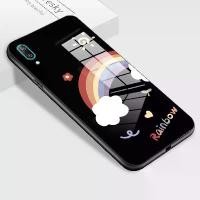 ราคา เคสสำหรับ Huawei Y7 PRO 2019 Y7 PRO 2019/Enjoy 9 เคสสายรุ้ง กันกระแทก เคลือบเงา กระจกนิรภัย ฝาหลัง (1729678468476340869)