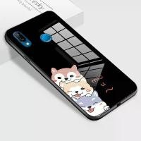 ราคา เคสกระจกนิรภัยสำหรับ HUAWEI P20 Lite P20 Pro/Nova 3E/P20 สัตว์ กันกระแทก มันวาว ฝาหลัง (1729669146560334782)
