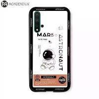 ราคา เคสกระจกนิรภัยสำหรับ HUAWEI Nova 5 Nova 5 Pro เคสป้องกันโทรศัพท์ ฝาหลังกันกระแทก นักบินอวกาศ (1729666803191351941)