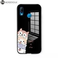 ราคา เคสกระจกนิรภัยสำหรับ HUAWEI P20 Lite P20 Pro/Nova 3E/P20 สัตว์ กันกระแทก มันวาว ฝาหลัง (1729668014531447429)