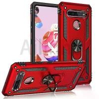 ราคา เคสโทรศัพท์สำหรับ LG K40 K40S K51 K51S K52 K53 K61 K22 Q51 Q61 เกราะกันกระแทก ที่วางแหวนโลหะ ฝาครอบป้องกัน TPU (1729761345683949681)