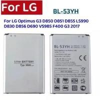 ราคา BL-53YH ใหม่แบตเตอรี่3000มิลลิแอมป์สำหรับ LG Optimus G3 D850 D851 D855 LS990 D830 D856 D690 VS985 F400 G3โทรศัพท์มือถือ BL53YH 2017ปี (1731001526052817354)