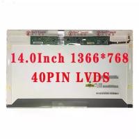 ราคา หน้าจอ LCD, 14.0 นิ้ว, 1366*768 TN, 40pin LVDS, 60Hz, เข้ากันได้กับ Lenovo G400, G405, g410, G450, g460, G470, g480, g485, g490, B450, B460, B470, B480, b490, m490, M495, B43, b4 (1732006853102109767)