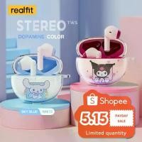 ราคา หูฟังบลูทูธ, Realfit F2, เบสที่ยอดเยี่ยม, หูฟังไร้สาย, พร้อมไมโครโฟน, เล่นนาน 5H, สไตล์เดียวกันกับ Lenovo LP40 Pro และ lenovo XT98 (1731419205931140197)