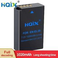 ราคา HQIX สำหรับ Nikon Coolpix A AW1 J1 J2 J3 S1 V3 P1000 P950 กล้อง EN-EL20 EN-EL20a เครื่องชาร์จแบตเตอรี่ (1731595508484311799)