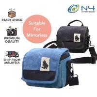 ราคา กระเป๋าใส่กล้อง ขนาดเล็ก เหมาะสำหรับ Sony A6000 A6300 A6400 Canon Nikon Olympus Fujifilm (1731541940401767829)
