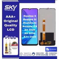 ราคา หน้าจอสัมผัส LCD, เปลี่ยนหน้าจอสัมผัสเดิม, เข้ากันได้กับ OPPO Realme C3, Realme 5, Realme 5i, Realme 6i, A5 2020, A9 2020 (1730343169309182881)