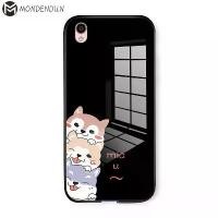 ราคา เคสสำหรับ OPPO R9 R9S/F1 PLUS/R9 PLUS ฝาหลังกระจกนิรภัยเคลือบเงากันกระแทก สัตว์ (1729668013292685957)
