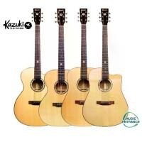 ราคา Kazuki ALL SOUL Acoustic Guitar All Solid แถมฟรี กระเป๋ากีต้าร์ & สายกีต้าร์ & ที่เก็บปิ๊ก (1729595603808585777)