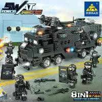 ราคา สำนักงานใหญ่ของหน่วย SWAT, Kazi, รถเข็นรถบัญชาการของหน่วย SWAT, ของเล่นบล็อคตัวต่อเข้ากันได้กับเลโก้, การประกอบปริศนา, เหมาะสำหรับเด็ก lego flowers new york durandal kamen rider (1731505058512536728)