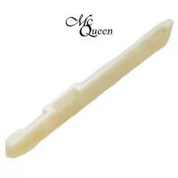 ราคา McQueen Saddle หย่องกีต้าร์โปร่ง สีขาว หย่องกีต้าร์ Saddle Guitar หย่อง 1 ชิ้น ซัดเดิ้ล กีต้าร์โปร่ง (1729593056953927931)