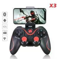ราคา [COD] Wireless Bluetooth gamepad controller T3 X3 wireless Bluetooth gamepad controller T3 X3 wireless Bluetooth game controller joystick pc x3 T3 wireless Bluetooth gamepad for (1731743309723502225)