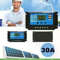 ราคา โซล่าชาร์จเจอร์ โซล่าชาร์จคอนโทรลเลอร์ 30A Solar charge controller 12V/24V PWM (1729573560596663264)