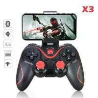 ราคา [พร้อมส่ง] จอย คอนโทรลเลอร์ จอยสติ๊ก X3 จอยเกมส์มือถือ ตัวควบคุมเกม จอยสติ๊กเกม เกม เกมแพด คอนโทรลเลอร์ไร้สาย แป้นเกมบลูทูธไร้สาย จอยเกมส์ จอยเกมส์ X3 Wireless Bluetooth Joystick (1731897576386299614)
