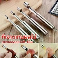 ราคา พร้อมส่ง ที่เจาะแกนผลไม้ 4ชิ้น สแตนเลสอย่างดี อุปกรณ์เครื่องมือแกะเมล็ดผลไม้ ที่เจาะเมล็ดผลไม้ แอปเปิ้ล พุทราจีน (1731914259880576274)