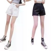 ราคา กางเกงยีนส์uniqlo[2025 ฤดูร้อนใหม่] สีขาวเอวสูงกางเกงยีนส์ร้อนผู้หญิงเกาหลีรุ่นหลวมแสดงผอมบวกขนาดนักเรียนกางเกงขาสั้นร้อยชุด (1731287850363552894)