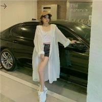 ราคา เสื้อแจ็คเก็ตกันแดด ความยาวปานกลาง ดีไซน์บางและโปร่งใสเล็กน้อยสำหรับผู้หญิง ฤดูร้อน เสื้อแขนยาวมีฮู้ด เสื้อผ้ากันลม ใหม่ในปี 2024 เสื้อ กันหนาว uniqlo (1732211616301877486)