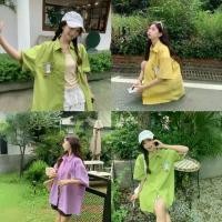 ราคา เสื้อเชิ้ต แขนสั้น สีสดใส สไตล์ฤดูร้อน สำหรับผู้หญิง คอปกโปโลอเนกประสงค์ 2025 อก 50 เสื้อ ดาบ พิฆาต อสูร uniqlo 2025 ปราสาท เสื้อสงกรานต์ ผู้หญิง (1731802712920654982)