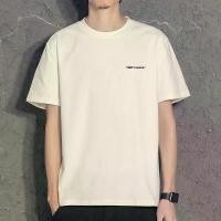 ราคา เสื้อยืดแขนสั้นผู้ชาย อินเทรนด์และหลวม เสื้อผ้าฤดูร้อน พิมพ์ลายตัวอักษรง่ายๆ เสื้อครึ่งแขน มี COD เรดฮู้ด ဂ ျ င ် း ဘ ေ ာ င ် း ဘ ီ န ဲ ့ လ ိ ု က ် မ ဲ ့ (1731778067258770790)