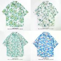ราคา เสื้อฮาวาย ย้อนยุค แขนสั้น สีสันสดใส ทรงหลวม Unisex เหมาะสำหรับชายหาดและฤดูร้อน สไตล์อิน อินเทรนด์ เสื้อ ครอปลาย ลูกไม้ รีเมค เสื้อผ้า ผ้า ไทย ใส่ ได้ ทุก วัน ชุด สาว อวบ ไหม อ (1732262914676460327)