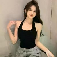 ราคา สามารถใส่ด้านในได้ ฐานกางเกงรัดรูป สไตล์สั้น หลังสวย สามารถใส่ด้านนอกได้ เสื้อเชือกแขวนคอเซ็กซี่ ขายดี ใส่ เล่น สงกรานต์ ชุด ผ้า ไทย สาว อวบ ชุด ผ้า ไทย สาว อวบ แขนกุด (1732287509294778669)