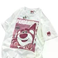 ราคา สไตล์เกาหลี, ดีไซน์หมีสตรอเบอร์รี่, แขนสั้น, เสื้อยืดออกแบบของผู้หญิง, เสื้อไซส์ใหญ่ เสื้อ ใส่ เล่น สงกรานต์ ชุด ผ้า ไทย สาว อวบ ชุด ผ้า ไทย สาว อวบ เสื้อ ชีฟอง แขน ยา (1732286442544007469)