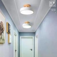 ราคา NordicโคมไฟเพดานMacaronไม้โคมไฟเพดานLEDรอบโคมไฟเพดานโลหะสำหรับห้องนอนห้องนั่งเล่นตกแต่งแสง โคมไฟในบ้าน Indoor Lighting (1732312500801800279)
