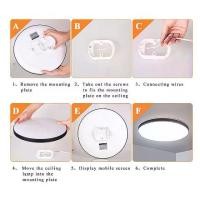 ราคา LEDโคมไฟบางเฉียบเพดาน LED โมเดิร์นรอบ AC220V15w 32W/48W/80W ในร่มอะคริลิค Ultra Thin โคมไฟเพดาน LED ตกแต่งบ้าน โคมไฟในบ้าน Indoor Lighting (1732311791225374807)
