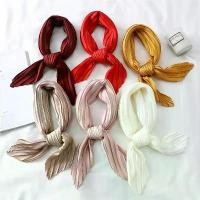 ราคา Discount KOKLO.CO ผ้าพันคออัดพลีท ผ้าคาดผมพลีท ผ้าคลุมไหล่ ผ้าโพกหัว 70x70 KOSFSK017 (1731702080922879235)