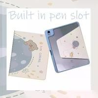 ราคา Discount เคสไอแพด iPad แบบ 360 ° หมุน ตั้ง/นอนได้ เคสไอแพด มีที่ใส่ปากกา เคส iPad Air4/Air5 10.9 gen7/gen8/gen9 10.2 ipad Pro 11 2020/2018 Air3 10.5 หลังใสชาร์จปากกาในช่องใส่ปากกาได้ ส่งจากไทย (173199