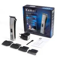 ราคา [9.15 Enter code PSKX149 for an additional 25% discount] KEMEI model KM-5017 cordless hair clipper with 4 comb supports (1731710212194731902)