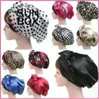 ราคา Discount SUN BOX อ่อนนุ่ม แฟชั่นสตรี ฮิญาบ หมวกนอน ผ้าโพกศีรษะโบว์ซาติน หมวกคลุมผม ผ้าโพกหัว (1731500326222726746)