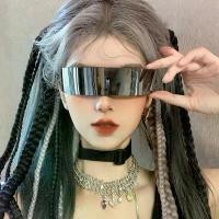 ราคา Discount พร้อมส่งจากไทย✨แว่นกันแดดแฟชั่น แว่นอนาคต เลนส์ปรอท ป้องกันUV400 สําหรับผู้ชายและผู้หญิง ถูกสุดๆ รหัสRobot (1732164718283295322)