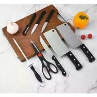 ราคา Discount ชุดมีด ชุดมีดทำครัว ชุดอุปกรณ์ทำครัว มีดแล่ ชุดมีดและอุปกรณ์ทำครัวเซ็ต 8 ชิ้น ชุดอุปกรณ์เครื่องครัว ที่ลับมีด ที่ปลอกเปลือก กรรไกรตัดกระดูก ปังตอ เป็นที่นิยม (1732215280391587822)