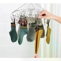 ราคา Discount ที่หนีบผ้า ราวตากผ้า ราวหนีบผ้าสแตนเลส ที่ตากชุดชั้นใน ที่ตากผ้า แบบกลม-20 หนีบ-28 ซม./สี่เหลี่ยม-20 หนีบ-29.5 ซม. สิ่งที่ดีที่สุดบนอินเตอร์เน็ต (1732054580500989934)