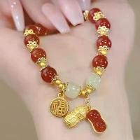 ราคา Discount สร้างสรรค์โชคดีถั่วลิสงสร้อยข้อมือสไตล์จีนโบราณลูกปัดสร้อยข้อมือ (1731284795785774167)