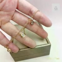 ราคา Discount สร้อยข้อมือประดับเพชรห้อยตุ้งติ้งสวยน่ารักมินิมอล ปรับสั้นยาวได้16-20cm (1732283807361829007)