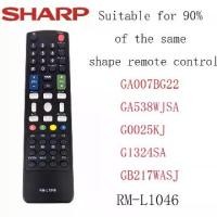 ราคา รีโมทคอนโทรล, ใหม่, RM-L1046, เปลี่ยนสำหรับ Sharp LCD LED TV, เหมาะสำหรับ 90% ของรีโมทคอนโทรลที่มีรูปร่างเหมือนกัน, GA007BG22, GA538WJSA, G0025KJ, G1324SA, GB217WJSA (1730202491593525944)