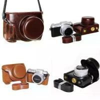 ราคา กระเป๋าถือหนัง PU สำหรับกล้อง Panasonic Lumix GF7, GF8, GF9, GF10 (1731458333728408592)