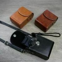 ราคา กระเป๋ากล้อง, ซองหนัง PU, สำหรับ Panasonic Lumix LX10, LX15, LX5, LX3, TZ90, TZ70, TZ60, TZ50, TZ40, TZ30, ZS80, ZS70, ZS50, Olympus U1, U2, U3, TG6, TG5, TG4, TG3, ฝาครอบป้องกัน (1731273356989989904)