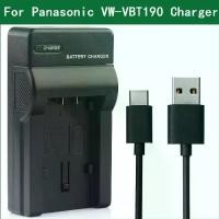 ราคา ที่ชาร์จ Micro USB, VW-VBT190, VW vbt190 iWon, เข้ากันได้กับ Panasonic HC-V720, HC-V727, HC-V710, VW-VBT380 สีดำ (1730946020562209433)