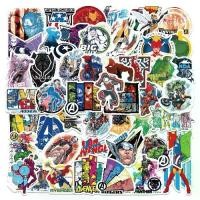 ราคา 1 แพ็ก 50 ชิ้น การ์ตูน The Avengers สติ๊กเกอร์ ใช้ตกแต่งกระเป๋าเดินทาง เคสไอแพด แก้วน้ำ เคสโทรศัพท์ แล็ปท็อป กีตาร์ (1730892528274278773)