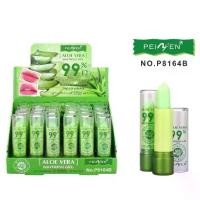 ราคา สุดคุ้ม PeiYen Aloe Vera Soothing Gel 99% Lipstick P8164B (1 กล่อง 24 ชิ้น) สบู่ ล้าง แปรง แบบ ตลับ เจ้า แรก lip be (1731750658149811979)